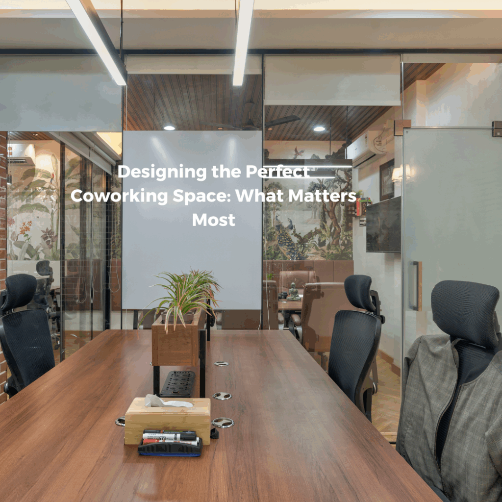 Designing the Perfect Coworking Space: What Matters Most