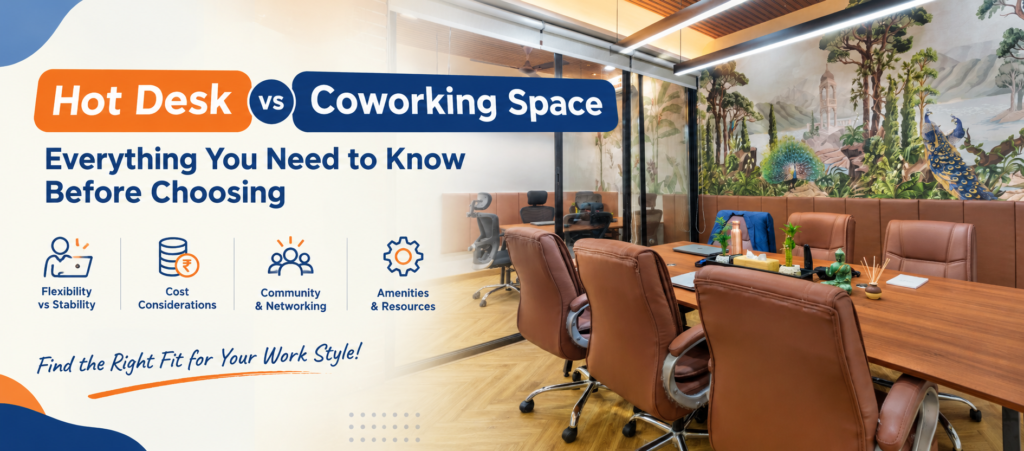 Hot Desk vs Coworking Space: Costs, Benefits & Guide
